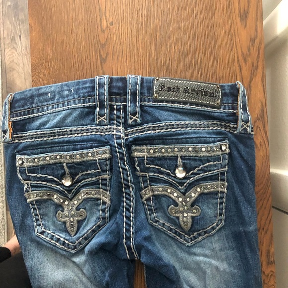 Gently used boot cut Drew Rock Revivals - Picture 5 of 6